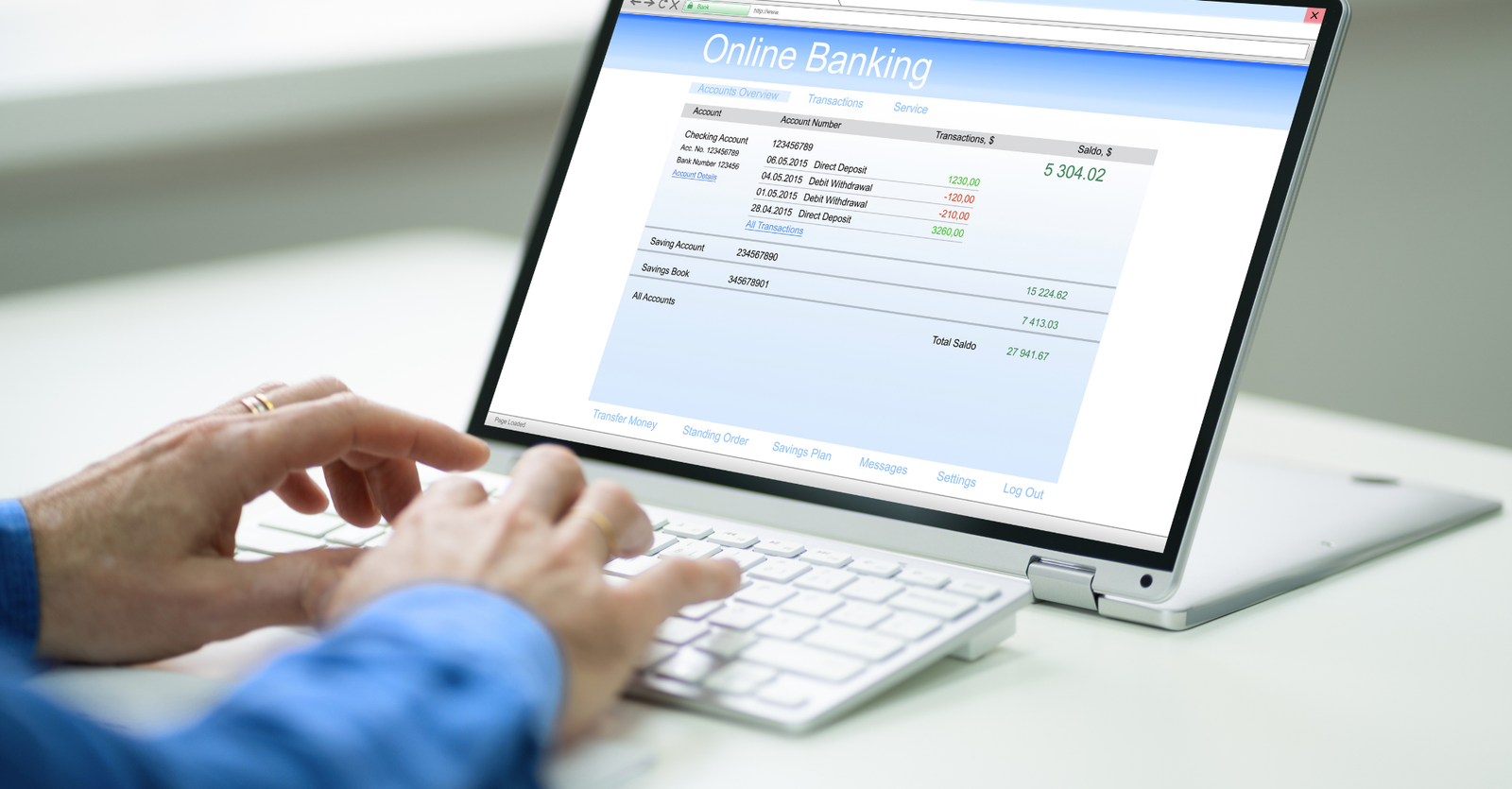 Intérêts sur comptes de particuliers Adel