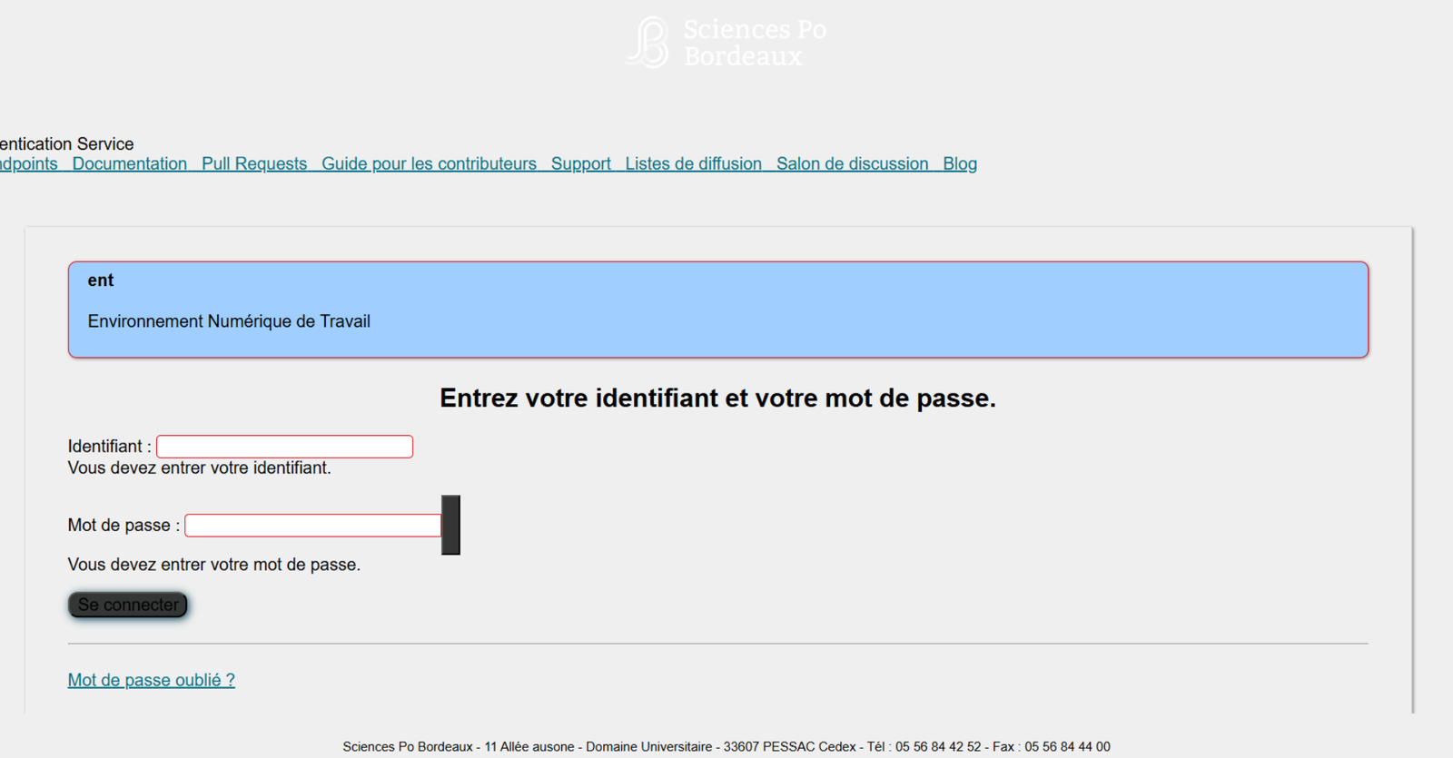 ENT Sciences Po Bordeaux