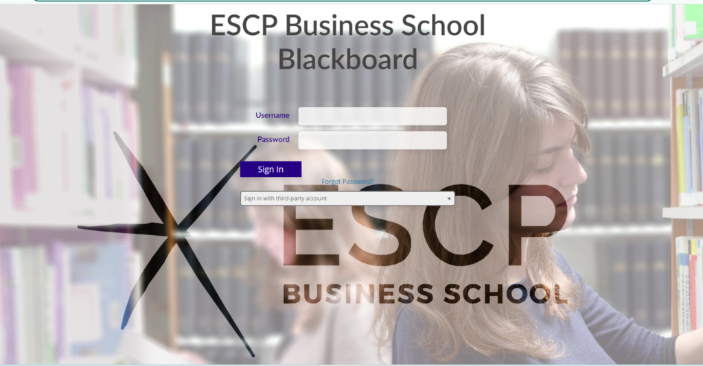 Blackboard ESCP